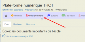 Porte Documents Thot